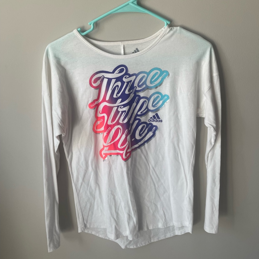 Youth Adidas Long Sleeve Top